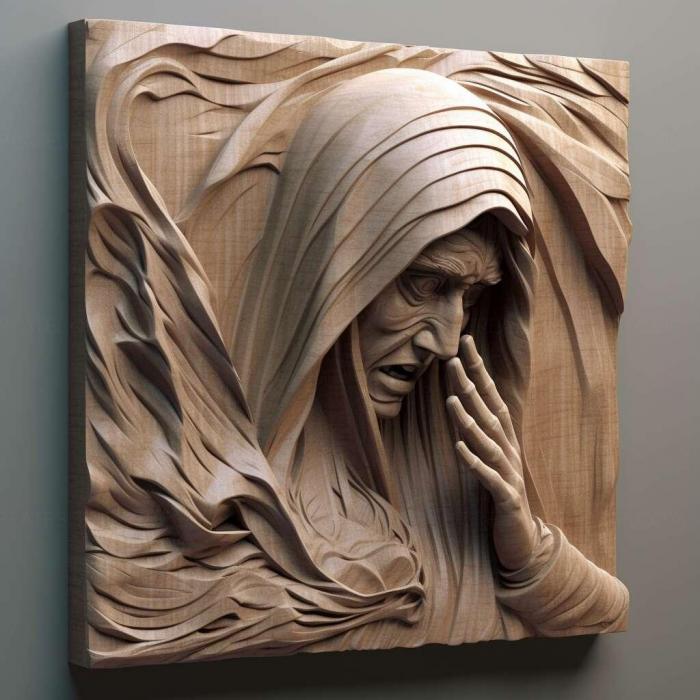 نموذج ثلاثي الأبعاد لآلة CNC 3D Art 